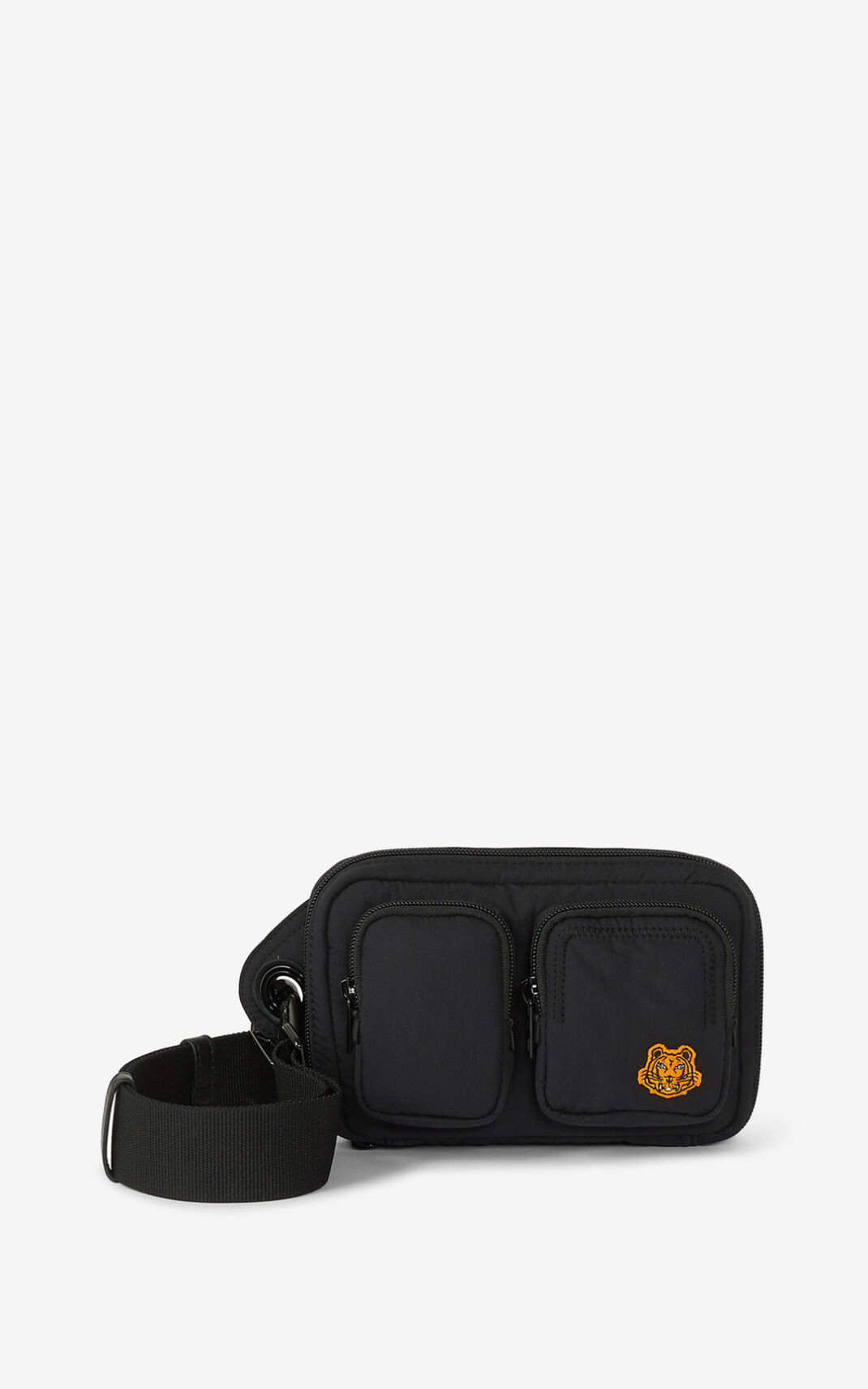 Sac Banane Kenzo Homme Tiger Crest mini Noir YRTIG-3968